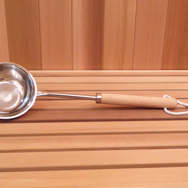 Stainless Steel Dipper with Wood Handle
