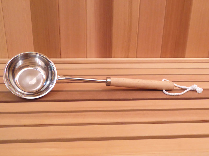 Stainless Steel Dipper with Wood Handle
