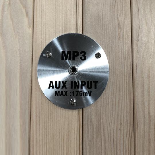 Golden Design Low EMF 3-Person Maxxus FAR Infrared Sauna with Hemlock Wood | Model: MX-K306-01 - MX-K306-01