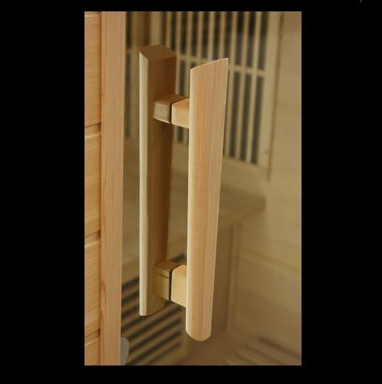 Golden Design Low EMF 4-Person Maxxus FAR Infrared Sauna with Hemlock Wood | Model: MX-K406-01 - MX-K406-01